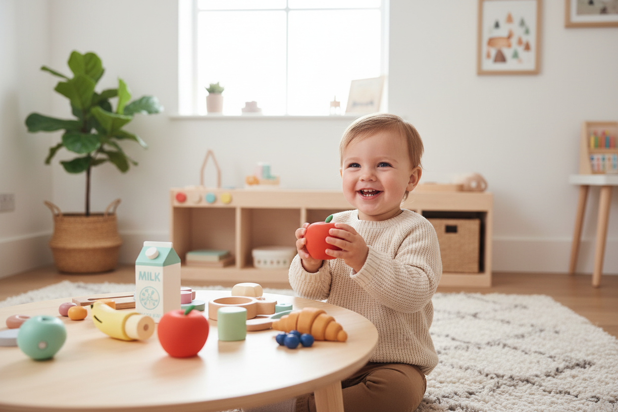 3D Printed Play Apple — PLA Play Kitchen Toy