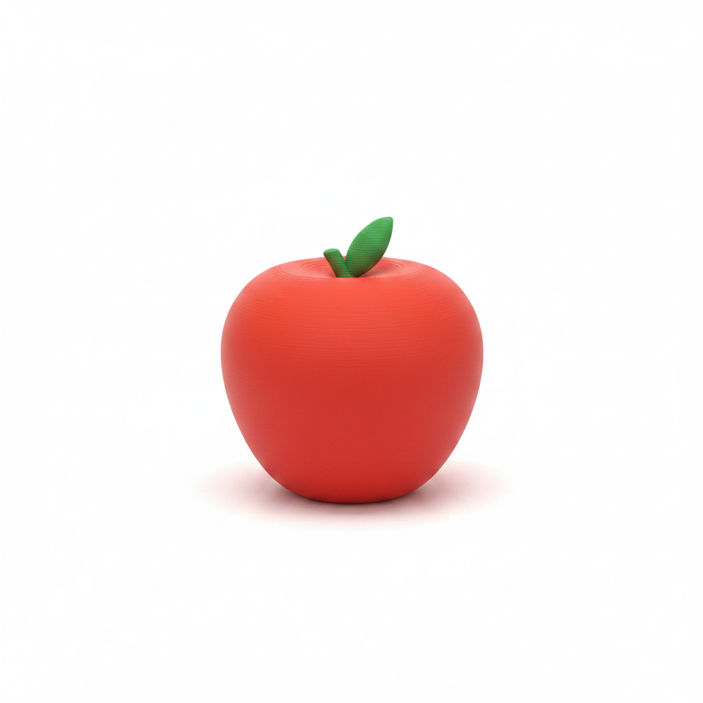 Play Apple — White Background
