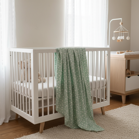Polka Dot Swaddle Wrap