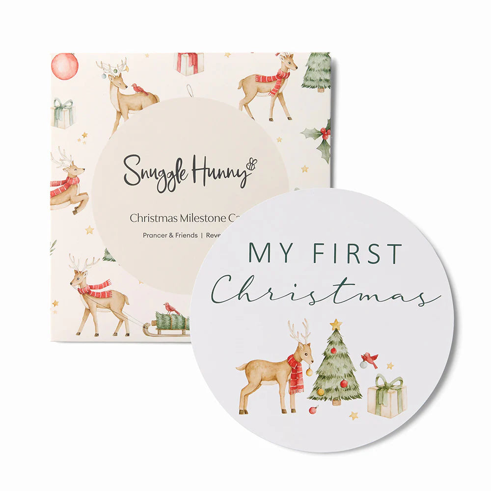 Prancer and Friends Single Milestone Card
