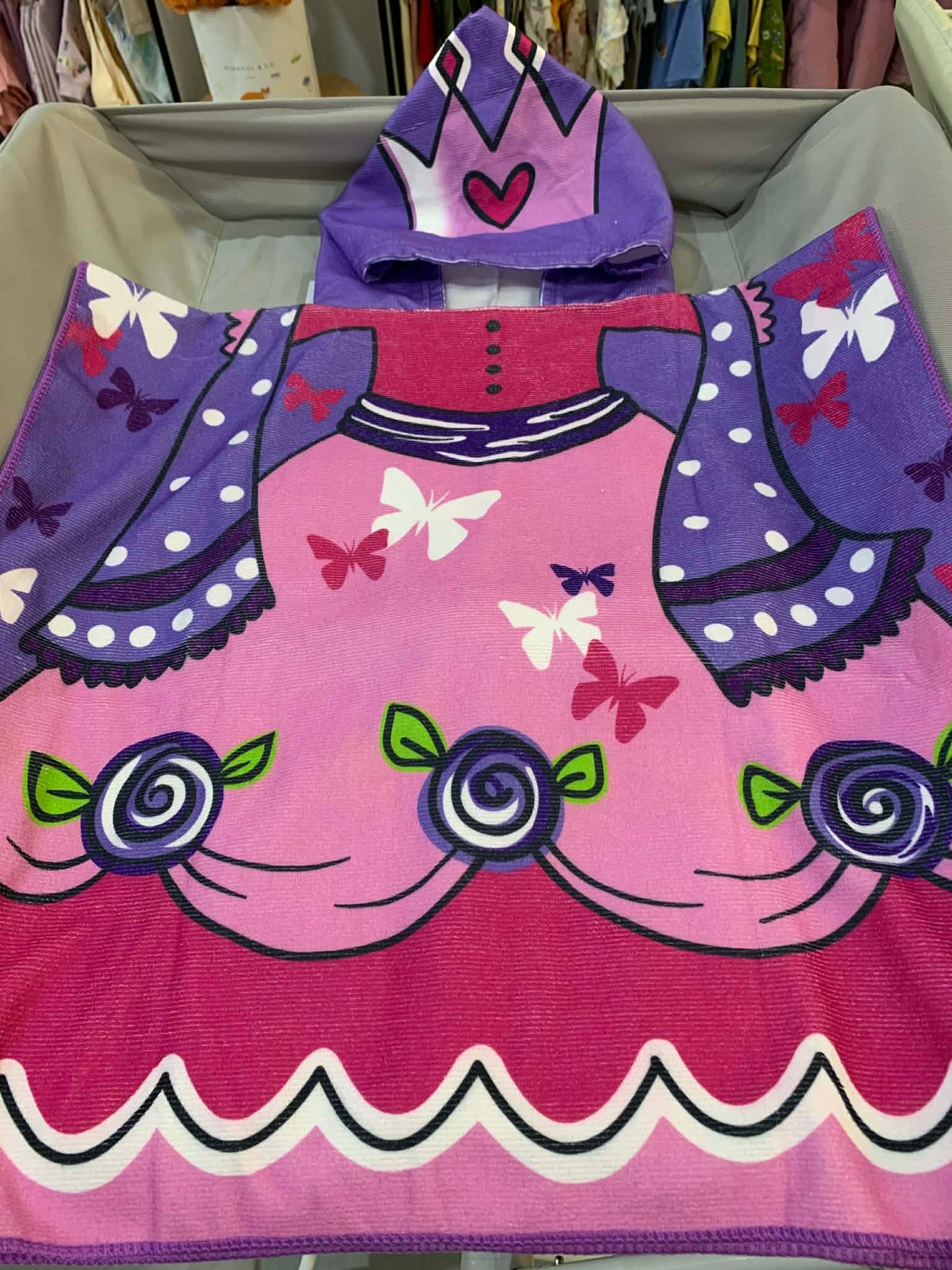 Toddler and Kids Hooded Towels