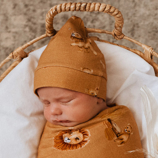 Organic Knotted Beanie-Roar