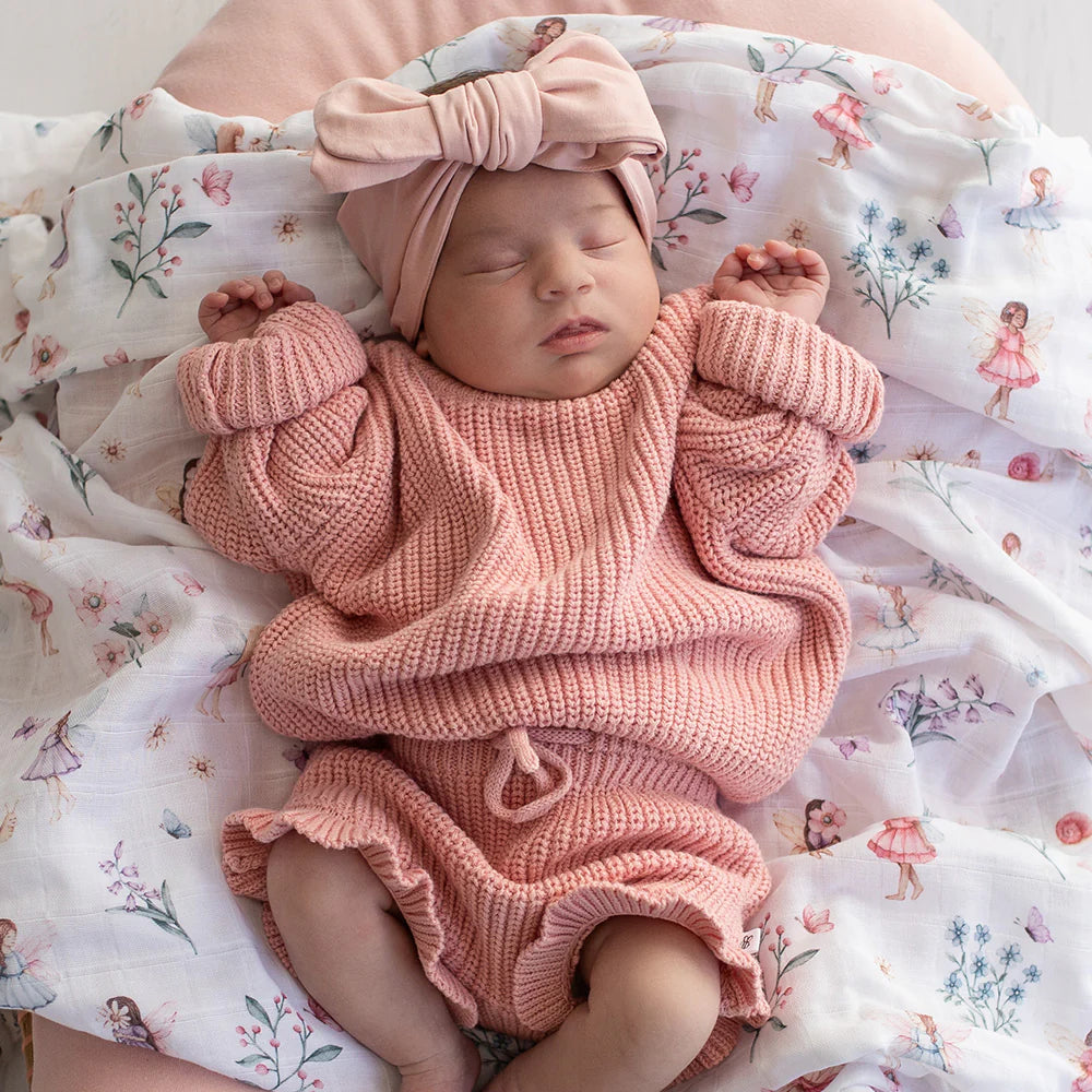 Rosa Organic Cotton Knit Bloomers