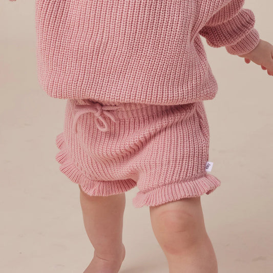 Rosa Organic Cotton Knit Bloomers