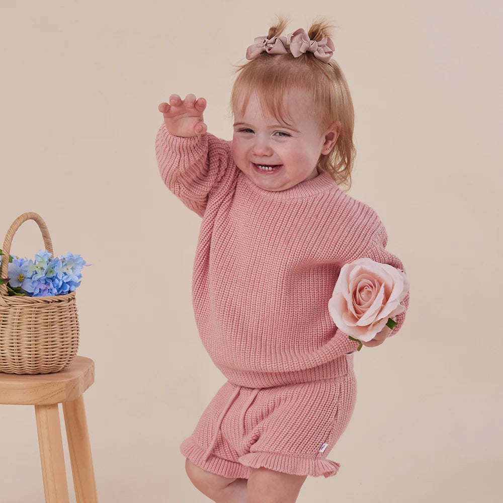 Rosa Organic Cotton Knit Bloomers