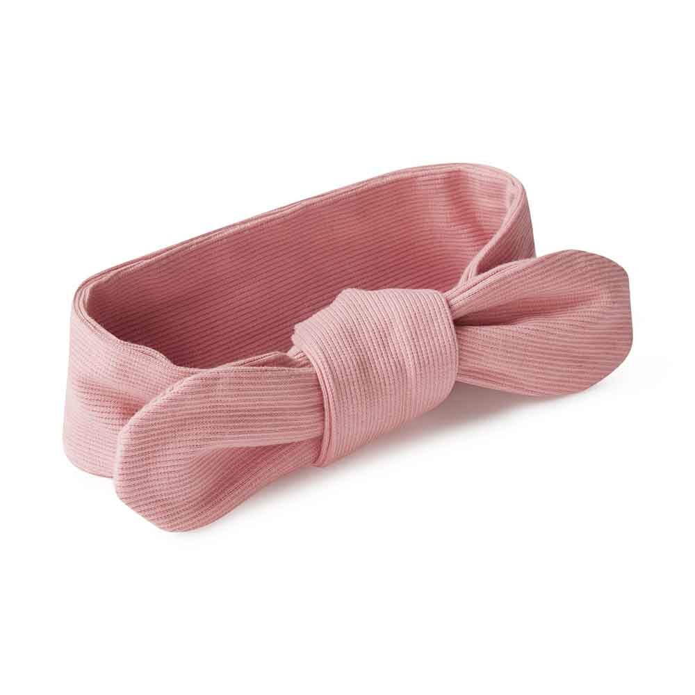 Organic Topknot - Rose Ribbed
