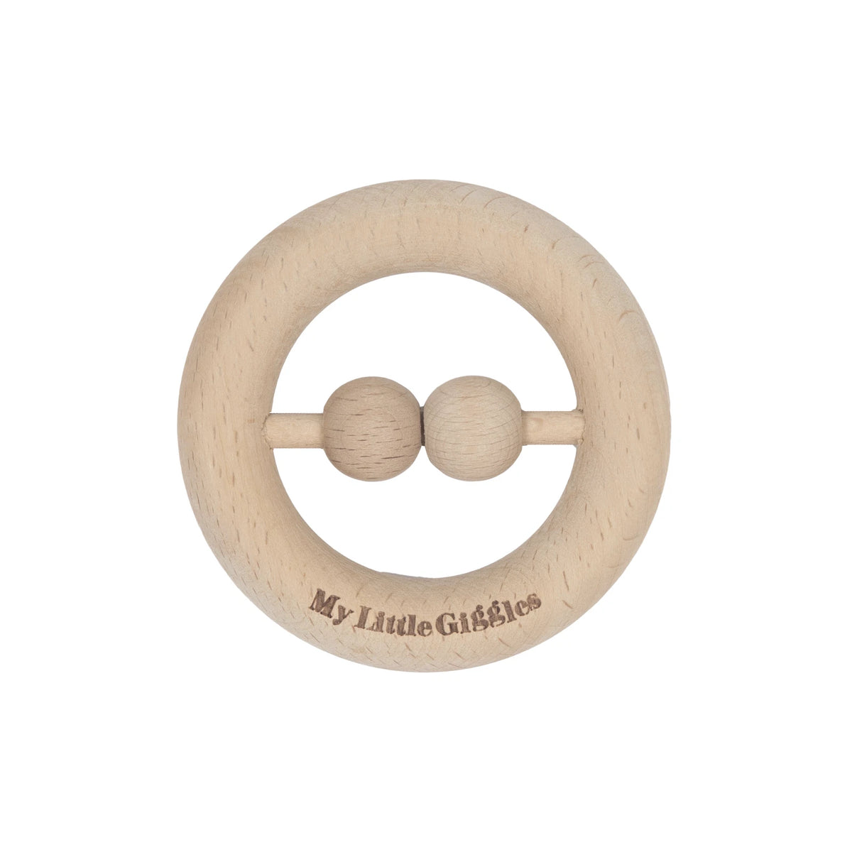 Beehive Rattle Raw Beech Rattle – Two Little Friends