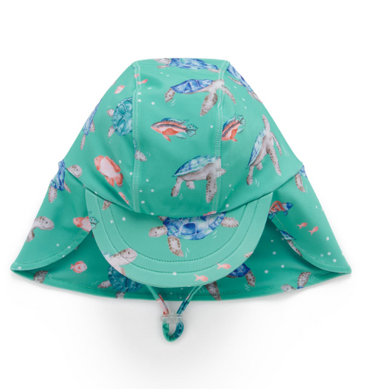 Legionnaires Sun Hat Sea Turtles