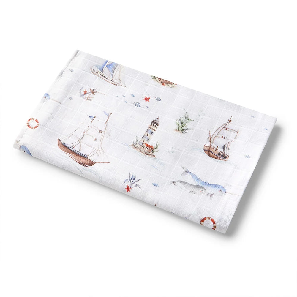 Set Sail Organic Muslin Wrap