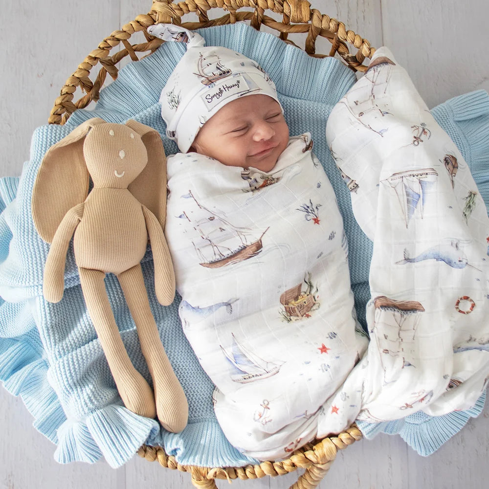 Set Sail Organic Muslin Wrap