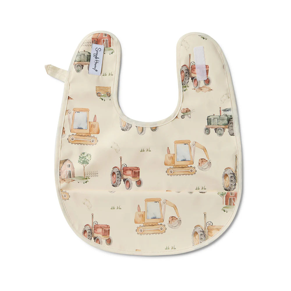 Snuggle Bib-Diggers and Tractors