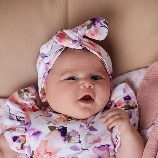 Organic Topknot-Blushing Beauty