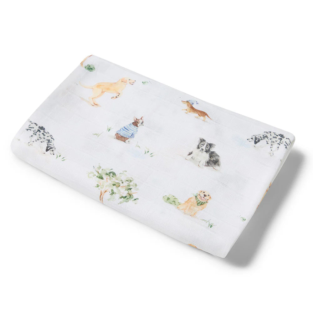Dog Park Organic Muslin Wrap