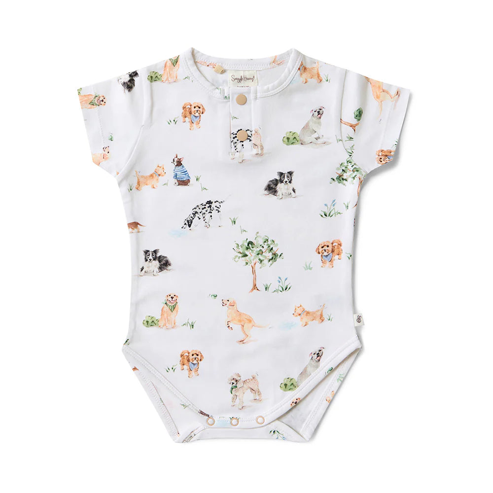 Dog Park  Short Sleeve Bodysuit