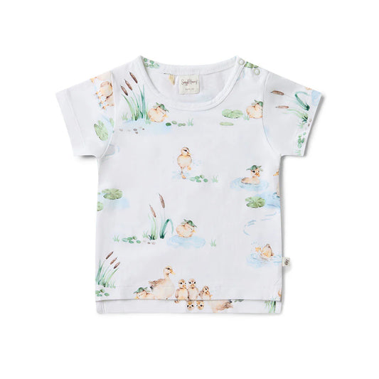 Duck pond organic T -size 1