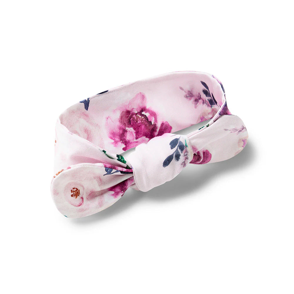 Organic Topknot-Floral Kiss