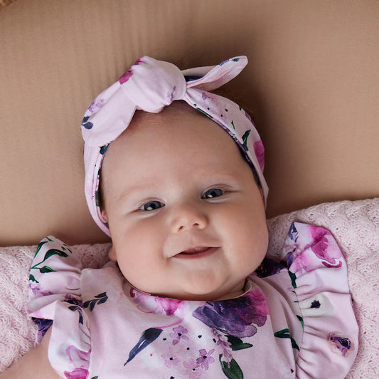 Organic Topknot-Floral Kiss