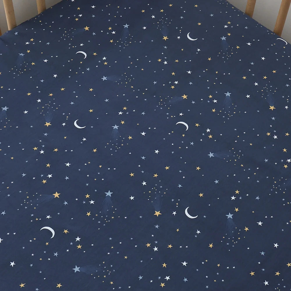 Milky way Organic Fitted Cot Sheet