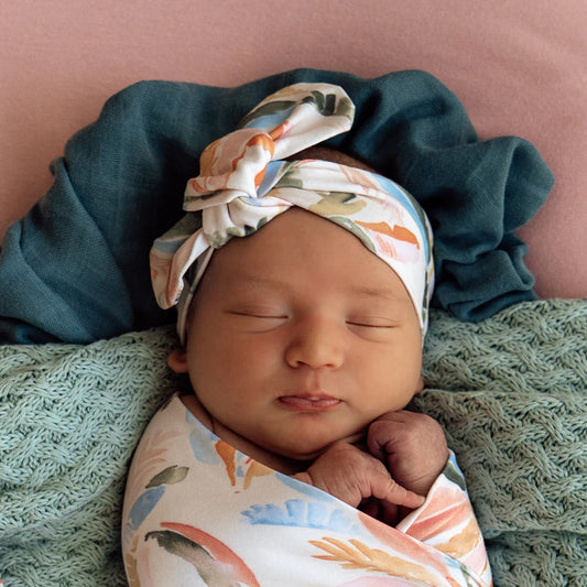 Organic Topknot-Summer Palm