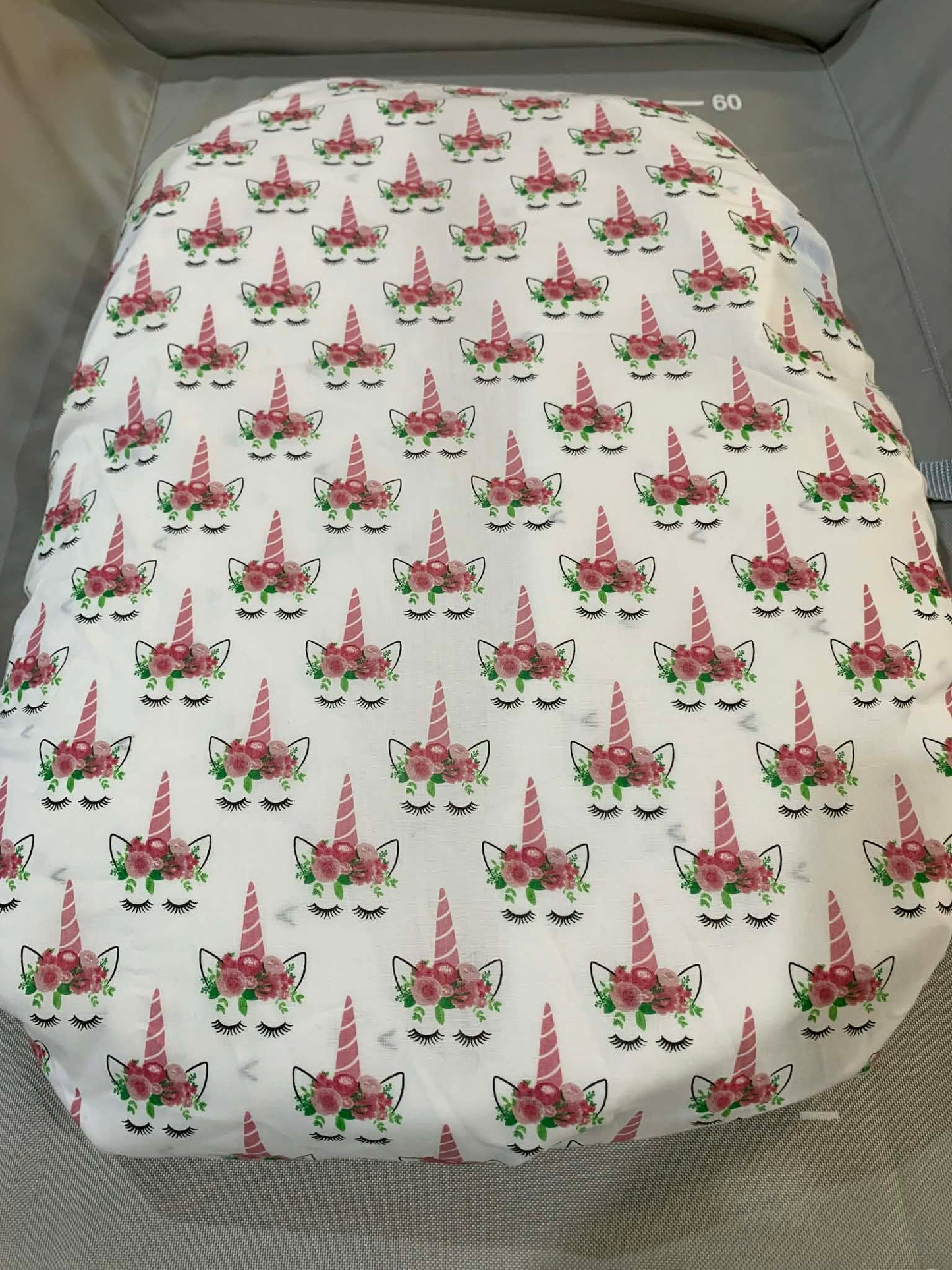 Unicorn Fitted Moses Basket Bassinet Sheet
