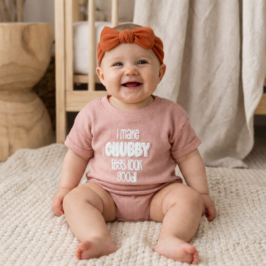 Bow Headband- Rust