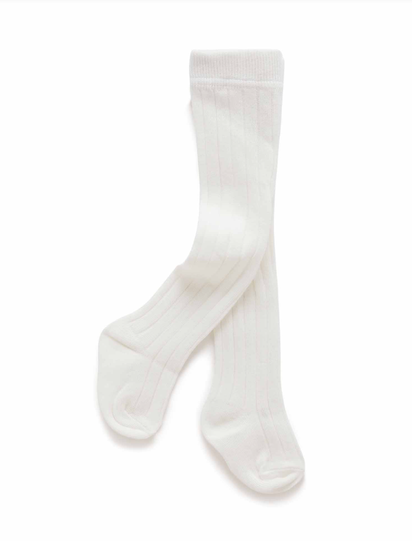 Rib Tights Vanilla