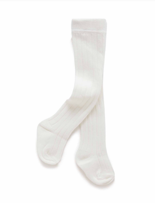 Rib Tights Vanilla