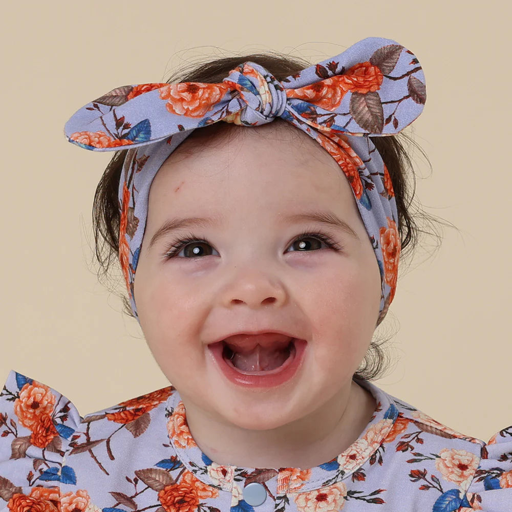 Organic Topknot-Vintage Blossom