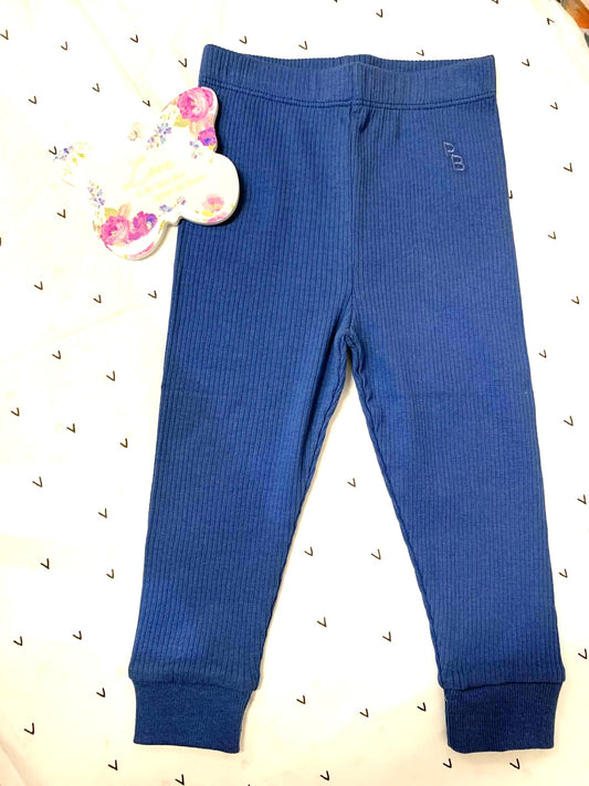 Rib Leggings- Waterfall