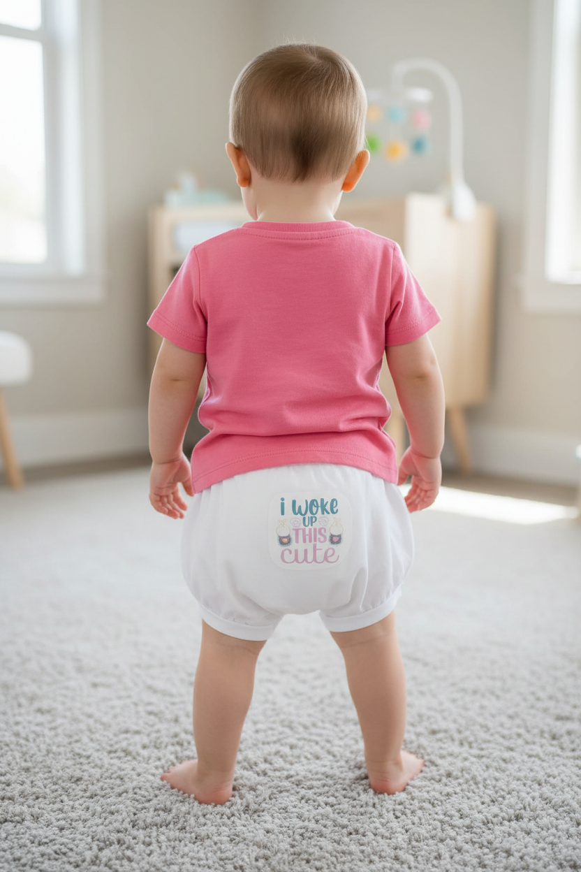 I Woke Up This Cute- Shorts size 0