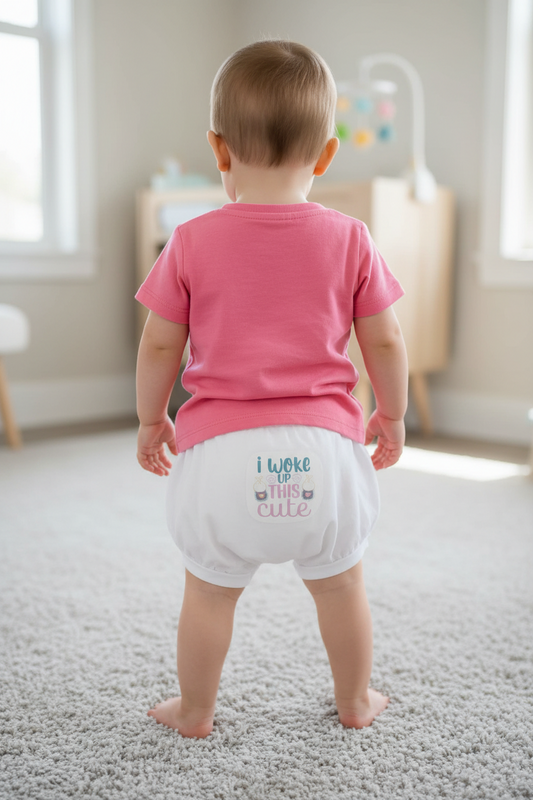 I Woke Up This Cute- Shorts size 0
